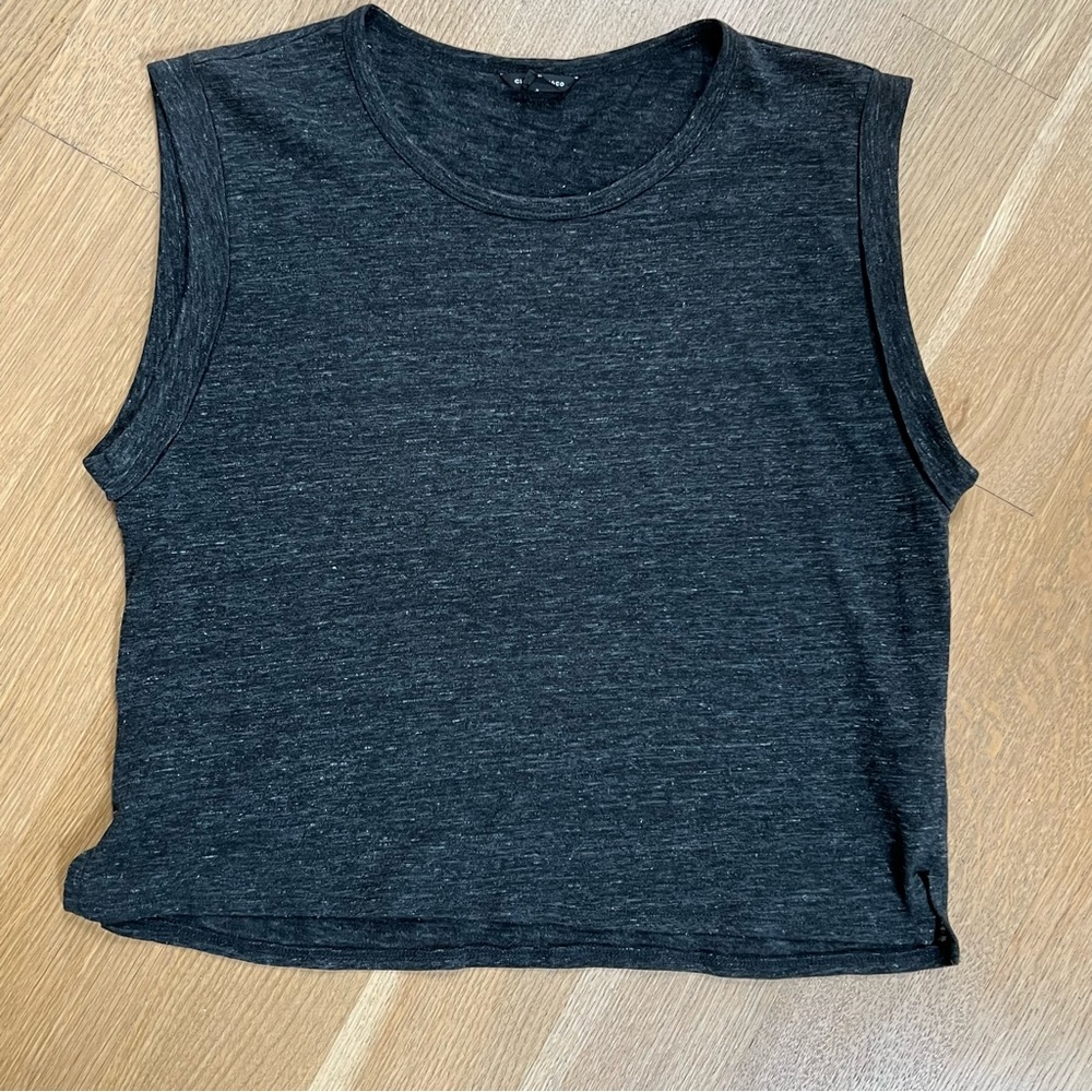 Club Monaco Cropped Tee